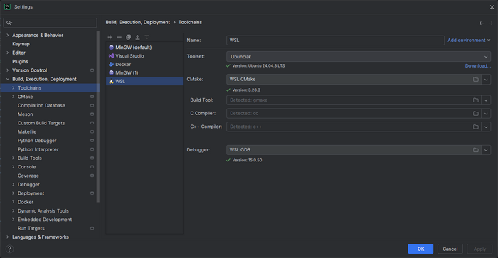 Toolchain creation)
