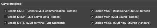 Enable MNES is found on the Game protocols section of the General tab of Settings